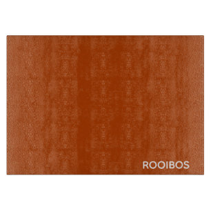 Planche À Découper Rooibos rouge brun nom