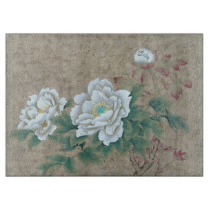 Planche À Découper Rose blanche