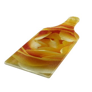 Planche À Découper rose et bouton de rose