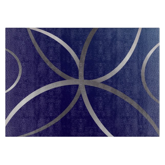 Planche À Découper Routes argentées (Devant)