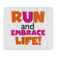 Run and Embrassez Life Orange Pink