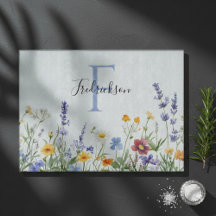 Rustic Floral Housewarming Charcuterie Board