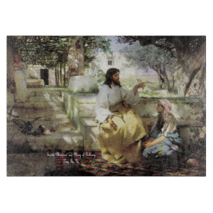 Planche À Découper Saints Martha et Marie de Béthanie