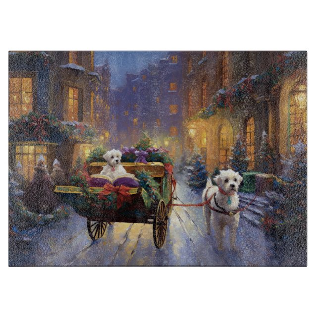 Planche À Découper Saison de Noël maltaise (Devant)