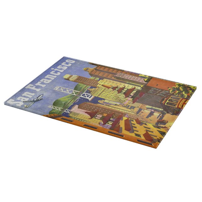 Planche À Découper San Francisco vintage (Coin)