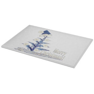 Planche À Découper Sapin de Noël du Père Noël