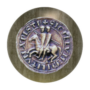 Planche À Découper SCEAU DES CHEVALIERS MODÈLE JEU gris