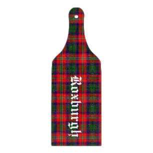 Planche À Découper Scotland Roxburgh District Tartan Personnalisé