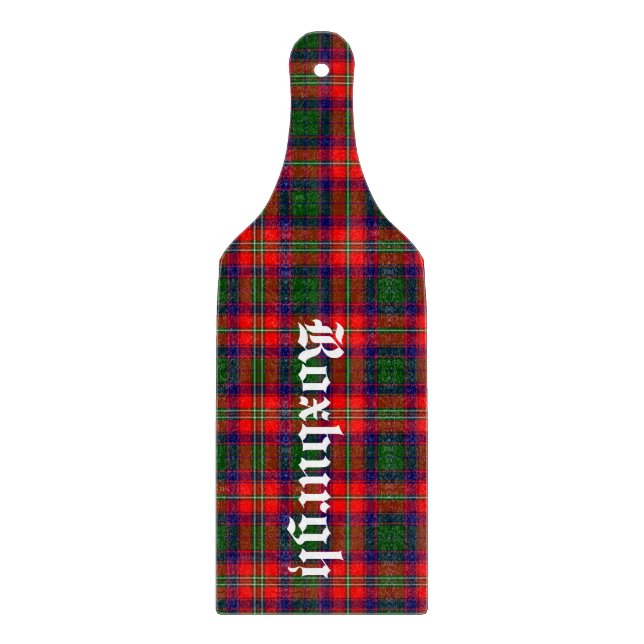 Planche À Découper Scotland Roxburgh District Tartan Personnalisé (Devant)