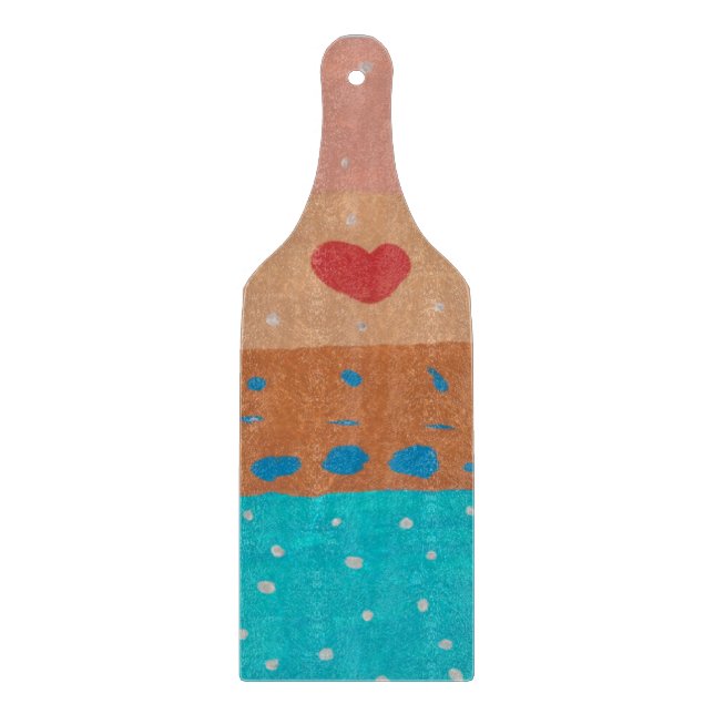 Planche À Découper Semences de l'amour Coupe Board (Devant)