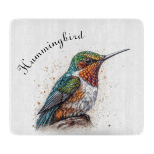 Planche À Découper Serenade de colibri bijoux, coutume