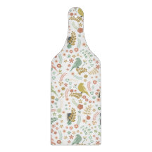 Shabby Birds & Branches Blanc