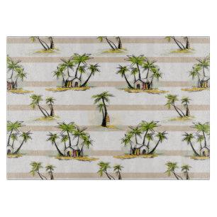 Planche À Découper Shack tropical et paumes