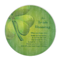 Shamrock vert d'Irlande Blessings