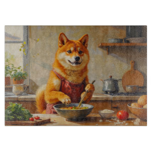Planche À Découper Shiba Inu cuisine dans la cuisine