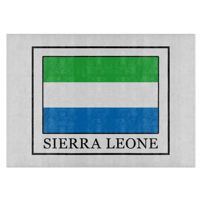 Planche À Découper Sierra Leone (Devant)