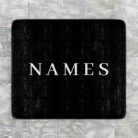 Simple Black Custom Ajouter Votre Nom Élégant