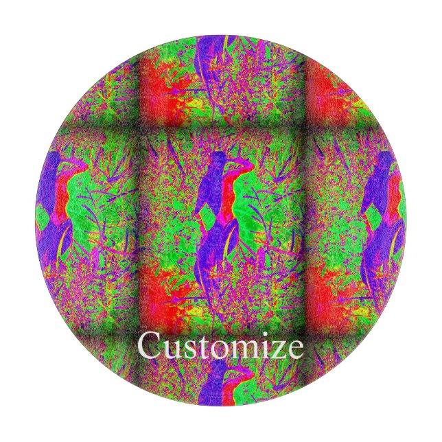 Planche À Découper sirène d'hippie super  (Devant)