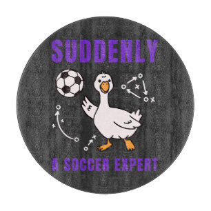 Planche À Découper Soudain un expert de football