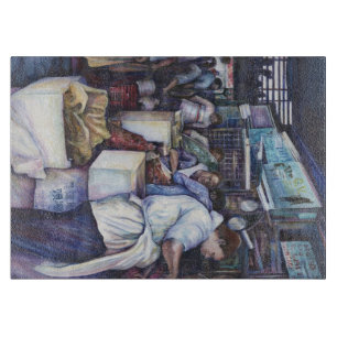 Planche À Découper Soupe à la tête de poisson, Singapour