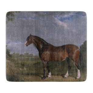 Planche À Découper Stallion de Clydesdale (Thoroughbred Horse) (Anima