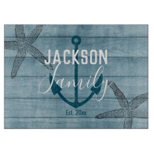 Planche À Découper Starfish Rustique Poisson à étoiles Custom Famil