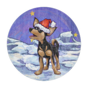 Planche À Découper Starry Night Festive Chihuahua