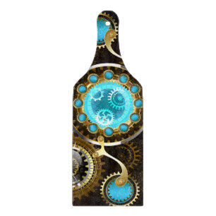 Planche À Découper Steampunk Rusty Background