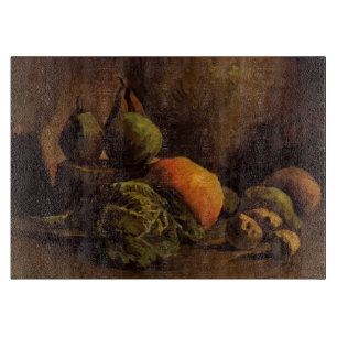 Planche À Découper Still Life avec légumes et fruits de Van Gogh