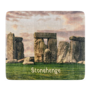 Planche À Découper Stonehenge Angleterre Royaume-Uni