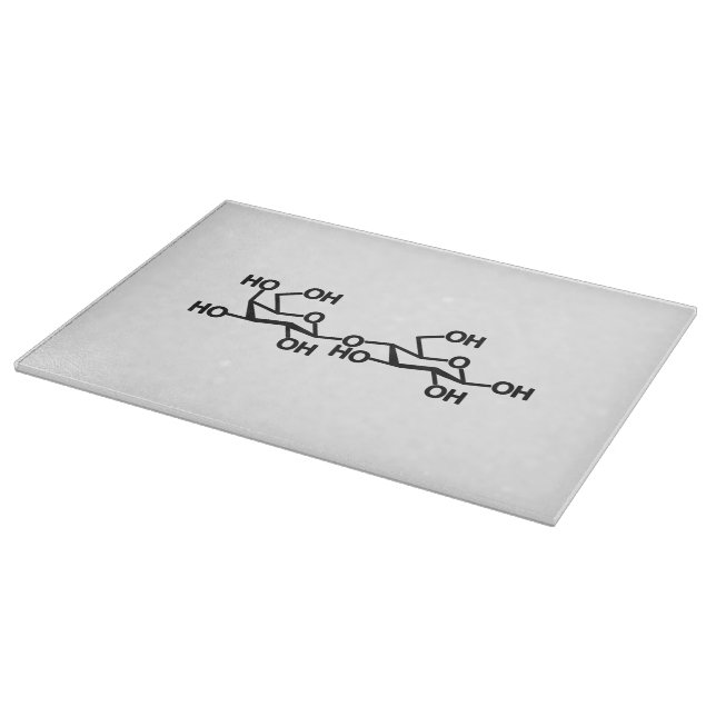 Planche À Découper Structure du lait lactose (Coin)