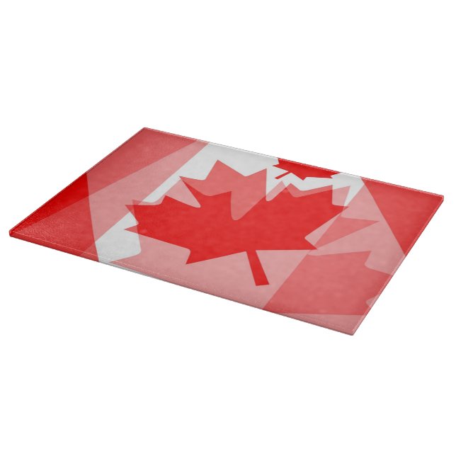 Planche À Découper Style de feuille d'érable canadien en couche CANAD (Coin)