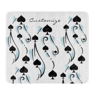 Planche À Découper Style de tatouage de Black Spins Thunder_Cove