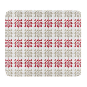 Planche À Découper SUN traditionnel letton motif géométrique VI
