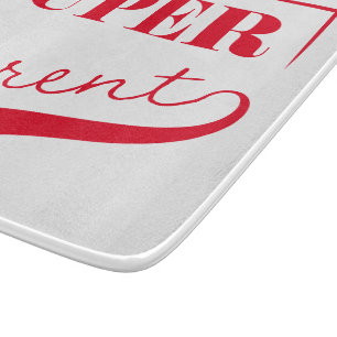 Planche À Découper Super parent