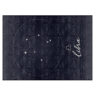 Planche À Découper SYMBOLE Zodiaque Libra   Joli cadeau d'anniversair