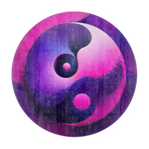 Planche À Découper Symbolisme coloré de Yin Yang Yin, des Lumières vi