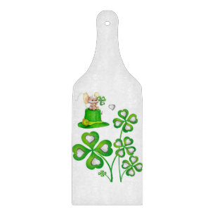 Planche À Découper Table de coupe de verre Bonne Saint Patrick's Day
