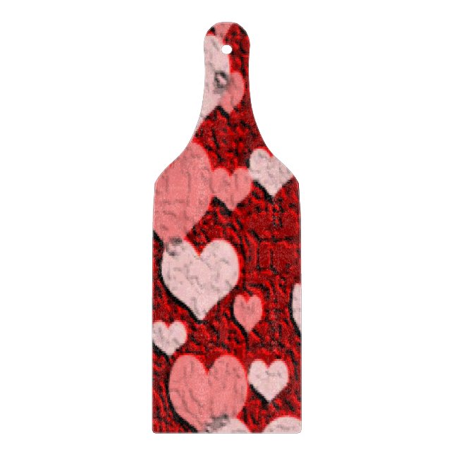 Planche À Découper Table de coupe de verre Saint-Valentin (Devant)