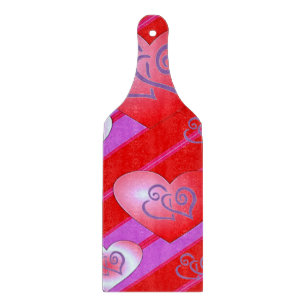 Planche À Découper Table de coupe de verre Saint-Valentin
