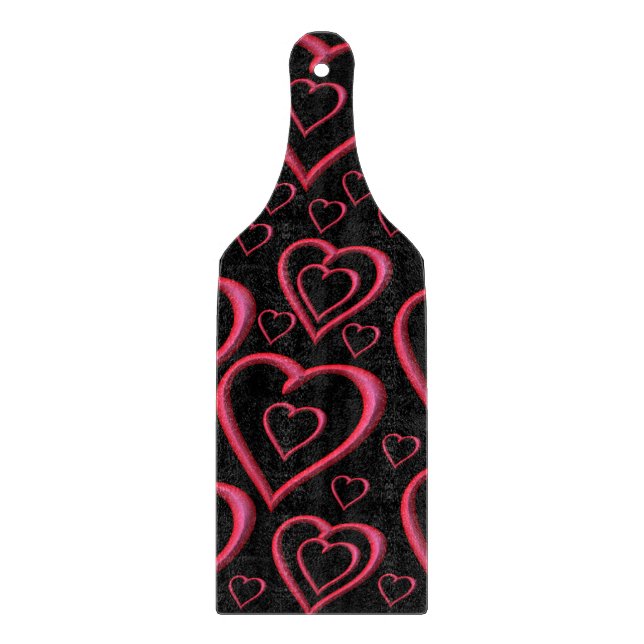 Planche À Découper Table de coupe de verre Saint-Valentin (Devant)