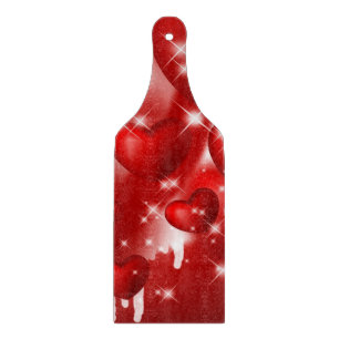 Planche À Découper Table de coupe de verre Saint-Valentin
