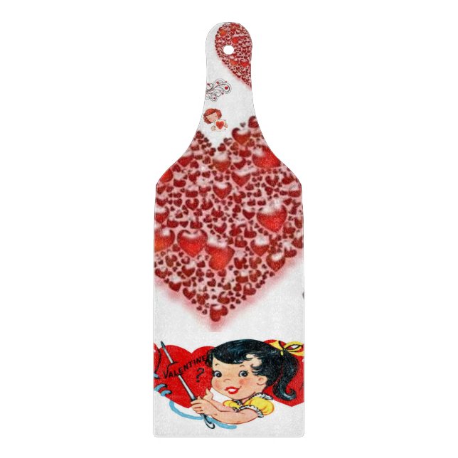 Planche À Découper Table de coupe de verre Saint-Valentin (Devant)