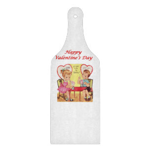 Planche À Découper Table de coupe de verre Saint-Valentin