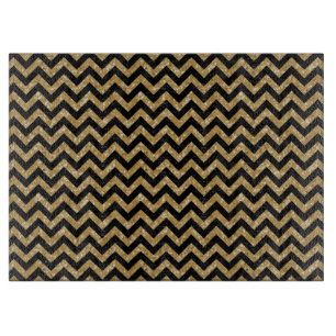 Planche À Découper Tableau de coupe Chevron Parties scintillant Look