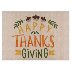 Planche À Découper Tableau de découpe bon thanksgiving