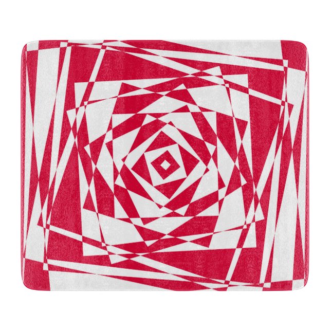 Planche À Découper Tableau de découpe d'illusion optique réaliste (Devant)