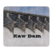 Tableau de découpe du barrage Kaw
