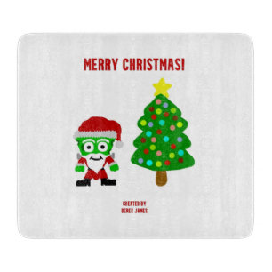 Planche À Découper Tableau de découpe FrankenFromage de Noël