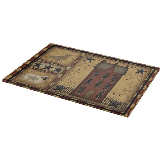 Planche À Découper Tapis de table "Style Primitive" (Coin)
